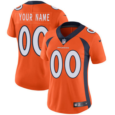 Nike Denver Broncos Elite Orange Home Women's Jersey NFL Vapor Untouchable Customized jerseys Nike Denver Broncos Elite Orange Home Women's Jersey NFL Vapor Untouchable Customized jerseys