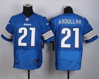 Nike Detroit Lions #21 Ameer Abdullah Blue Team Color Men's Stitched NFL Elite jersey Nike Detroit Lions #21 Ameer Abdullah Blue Team Color Men's Stitched NFL Elite jersey