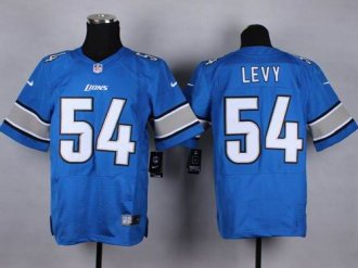 Nike Detroit Lions #54 DeAndre Levy Blue Team Color NFL Elite Jersey Nike Detroit Lions #54 DeAndre Levy Blue Team Color NFL Elite Jersey