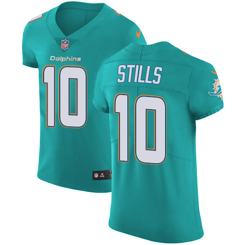 Nike Dolphins #10 Kenny Stills Aqua Green Team Color Men's Stitched NFL Vapor Untouchable Elite Jersey Nike Dolphins #10 Kenny Stills Aqua Green Team Color Men's Stitched NFL Vapor Untouchable Elite Jersey