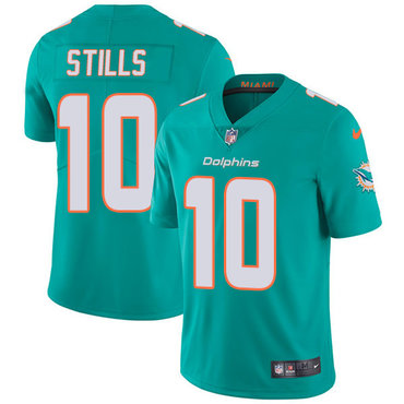 Nike Dolphins #10 Kenny Stills Aqua Green Team Color Men's Stitched NFL Vapor Untouchable Limited Jersey Nike Dolphins #10 Kenny Stills Aqua Green Team Color Men's Stitched NFL Vapor Untouchable Limited Jersey