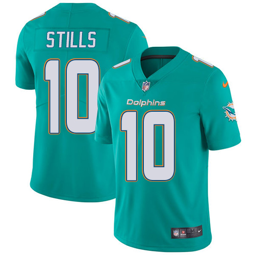 Nike Dolphins #10 Kenny Stills Aqua Green Team Color Youth Stitched NFL Vapor Untouchable Limited Jersey