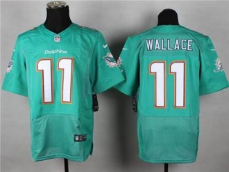 Nike Dolphins #11 Mike Wallace Aqua Green Team Color NFL New elite jersey