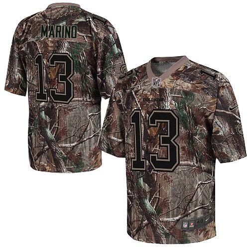 Nike Dolphins #13 Dan Marino Camo Men's Stitched NFL Realtree Elite Jersey Nike Dolphins #13 Dan Marino Camo Men's Stitched NFL Realtree Elite Jersey