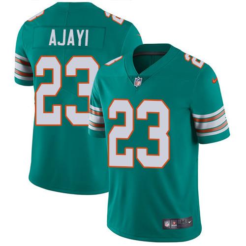 Nike Dolphins #23 Jay Ajayi Aqua Green Alternate Youth Stitched NFL Vapor Untouchable Limited Jersey
