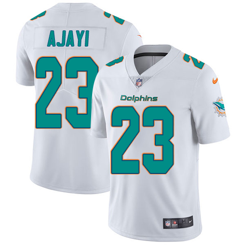 Nike Dolphins #23 Jay Ajayi White Men's Stitched NFL Vapor Untouchable Limited Jersey Nike Dolphins #23 Jay Ajayi White Men's Stitched NFL Vapor Untouchable Limited Jersey