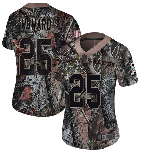 Nike Dolphins #25 Xavien Howard Camo Women's Stitched NFL Limited Rush Realtree Jersey Nike Dolphins #25 Xavien Howard Camo Women's Stitched NFL Limited Rush Realtree Jersey
