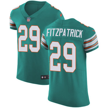 Nike Dolphins #29 Minkah Fitzpatrick Aqua Green Alternate Men's Stitched NFL Vapor Untouchable Elite Jersey Nike Dolphins #29 Minkah Fitzpatrick Aqua Green Alternate Men's Stitched NFL Vapor Untouchable Elite Jersey