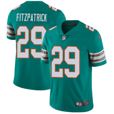 Nike Dolphins #29 Minkah Fitzpatrick Aqua Green Alternate Men's Stitched NFL Vapor Untouchable Limited Jersey Nike Dolphins #29 Minkah Fitzpatrick Aqua Green Alternate Men's Stitched NFL Vapor Untouchable Limited Jersey