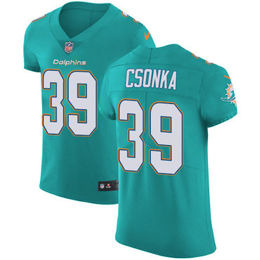 Nike Dolphins #39 Larry Csonka Aqua Green Team Color Men's Stitched NFL Vapor Untouchable Elite Jersey Nike Dolphins #39 Larry Csonka Aqua Green Team Color Men's Stitched NFL Vapor Untouchable Elite Jersey