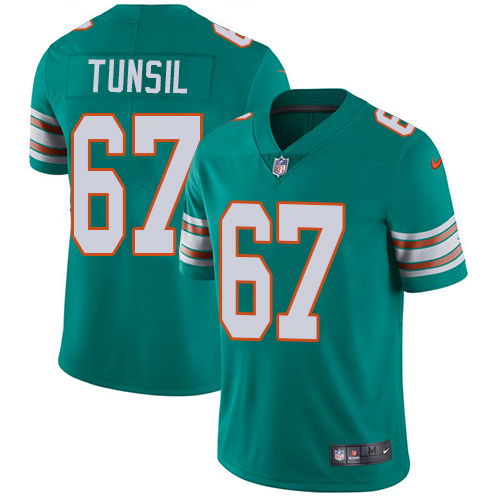 Nike Dolphins #67 Laremy Tunsil Aqua Green Alternate Men's Stitched NFL Vapor Untouchable Limited Jersey Nike Dolphins #67 Laremy Tunsil Aqua Green Alternate Men's Stitched NFL Vapor Untouchable Limited Jersey