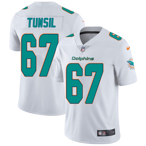 Nike Dolphins #67 Laremy Tunsil White Men's Stitched NFL Vapor Untouchable Limited Jersey Nike Dolphins #67 Laremy Tunsil White Men's Stitched NFL Vapor Untouchable Limited Jersey