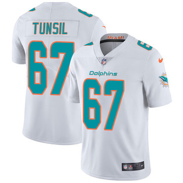 Nike Dolphins #67 Laremy Tunsil White Men's Stitched NFL Vapor Untouchable Limited Jersey Nike Dolphins #67 Laremy Tunsil White Men's Stitched NFL Vapor Untouchable Limited Jersey