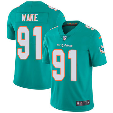Nike Dolphins #91 Cameron Wake Aqua Green Team Color Youth Stitched NFL Vapor Untouchable Limited Jersey Nike Dolphins #91 Cameron Wake Aqua Green Team Color Youth Stitched NFL Vapor Untouchable Limited Jersey