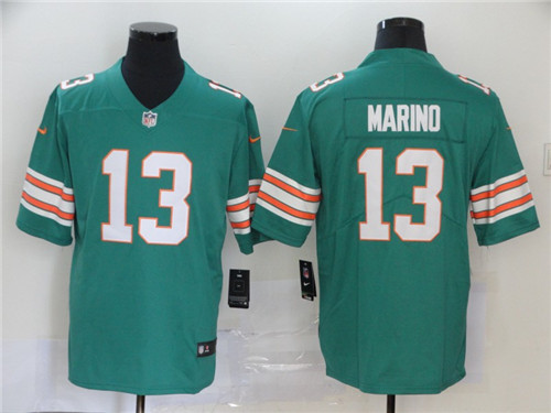 Nike Dolphins 13 Dan Marino Aqua Throwback Vapor Untouchable Limited Jersey Nike Dolphins 13 Dan Marino Aqua Throwback Vapor Untouchable Limited Jersey