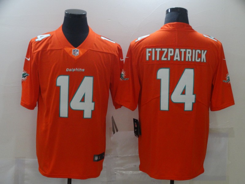 Nike Dolphins 14 Ryan Fitzpatrick Orange Vapor Untouchable Limited Jersey Nike Dolphins 14 Ryan Fitzpatrick Orange Vapor Untouchable Limited Jersey