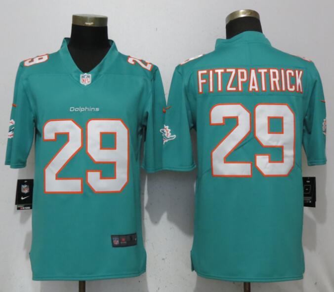 Nike Dolphins 29 Minkah Fitzpatrick Aqua Vapor Untouchable Limited Jersey