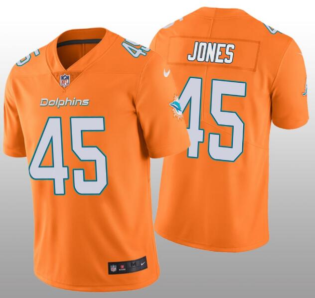 Nike Dolphins 45 Brandon Jones Orange Vapor Untouchable Limited Jersey Nike Dolphins 45 Brandon Jones Orange Vapor Untouchable Limited Jersey