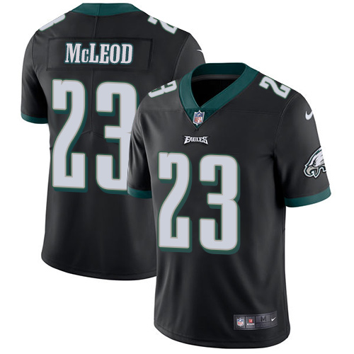 Nike Eagles #23 Rodney McLeod Black Alternate Men's Stitched NFL Vapor Untouchable Limited Jersey