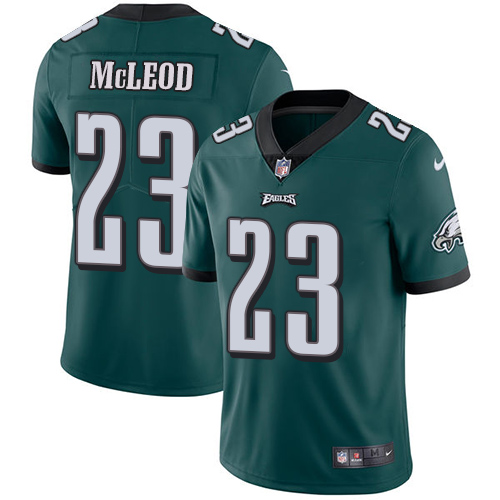 Nike Eagles #23 Rodney McLeod Midnight Green Team Color Men's Stitched NFL Vapor Untouchable Limited Jersey