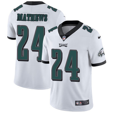 Nike Eagles #24 Ryan Mathews White Men's Stitched NFL Vapor Untouchable Limited Jersey Nike Eagles #24 Ryan Mathews White Men's Stitched NFL Vapor Untouchable Limited Jersey