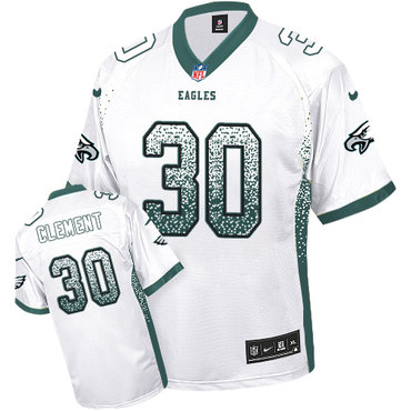 Nike Eagles #30 Corey Clement White Men's Stitched NFL Elite Drift Fashion Jersey Nike Eagles #30 Corey Clement White Men's Stitched NFL Elite Drift Fashion Jersey