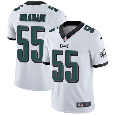 Nike Eagles #55 Brandon Graham White Men's Stitched NFL Vapor Untouchable Limited Jersey Nike Eagles #55 Brandon Graham White Men's Stitched NFL Vapor Untouchable Limited Jersey