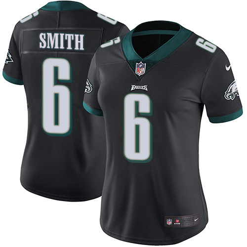 Nike Eagles #6 DeVonta Smith Black Alternate Women's Stitched NFL Vapor Untouchable Limited Jersey Nike Eagles #6 DeVonta Smith Black Alternate Women's Stitched NFL Vapor Untouchable Limited Jersey