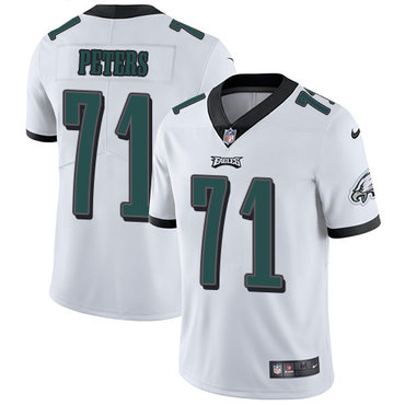 Nike Eagles #71 Jason Peters White Men's Stitched NFL Vapor Untouchable Limited Jersey Nike Eagles #71 Jason Peters White Men's Stitched NFL Vapor Untouchable Limited Jersey