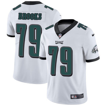 Nike Eagles #79 Brandon Brooks White Men's Stitched NFL Vapor Untouchable Limited Jersey Nike Eagles #79 Brandon Brooks White Men's Stitched NFL Vapor Untouchable Limited Jersey