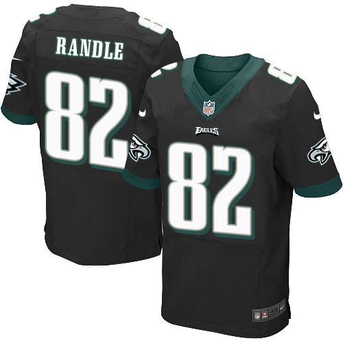Nike Eagles #82 Rueben Randle Black Alternate Men's Stitched NFL New Elite Jersey Nike Eagles #82 Rueben Randle Black Alternate Men's Stitched NFL New Elite Jersey
