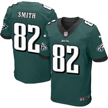 Nike Eagles #82 Torrey Smith Midnight Green Team Color Men's Stitched NFL New Elite Jersey