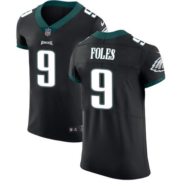 Nike Eagles #9 Nick Foles Black Alternate Men's Stitched NFL Vapor Untouchable Elite Jersey Nike Eagles #9 Nick Foles Black Alternate Men's Stitched NFL Vapor Untouchable Elite Jersey
