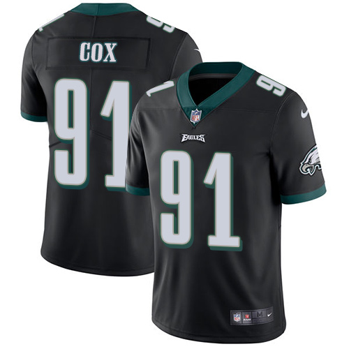 Nike Eagles #91 Fletcher Cox Black Alternate Men's Stitched NFL Vapor Untouchable Limited Jersey Nike Eagles #91 Fletcher Cox Black Alternate Men's Stitched NFL Vapor Untouchable Limited Jersey