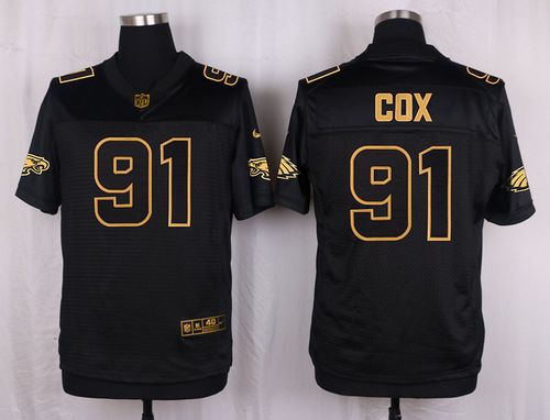 Nike Eagles #91 Fletcher Cox Black Men's Stitched NFL Elite Pro Line Gold Collection Jersey Nike Eagles #91 Fletcher Cox Black Men's Stitched NFL Elite Pro Line Gold Collection Jersey