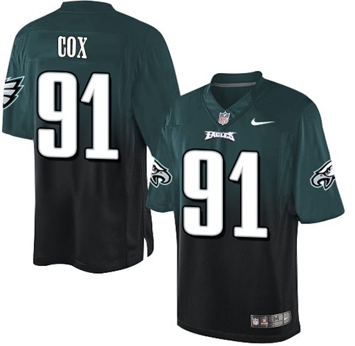 Nike Eagles #91 Fletcher Cox Midnight Green Black Men's Stitched NFL Elite Fadeaway Fashion Jersey Nike Eagles #91 Fletcher Cox Midnight Green Black Men's Stitched NFL Elite Fadeaway Fashion Jersey