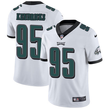 Nike Eagles #95 Mychal Kendricks White Men's Stitched NFL Vapor Untouchable Limited Jersey Nike Eagles #95 Mychal Kendricks White Men's Stitched NFL Vapor Untouchable Limited Jersey
