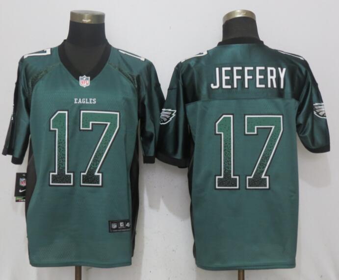 Nike Eagles 17 Alshon Jeffery Green Drift Fashion Elite Jersey Nike Eagles 17 Alshon Jeffery Green Drift Fashion Elite Jersey