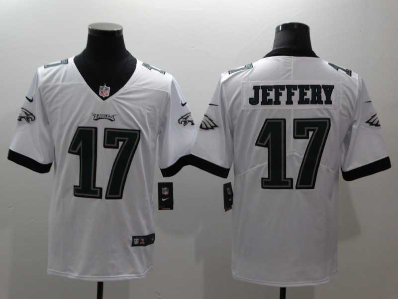Nike Eagles 17 Alshon Jeffery White Vapor Untouchable Player Limited Jersey Nike Eagles 17 Alshon Jeffery White Vapor Untouchable Player Limited Jersey