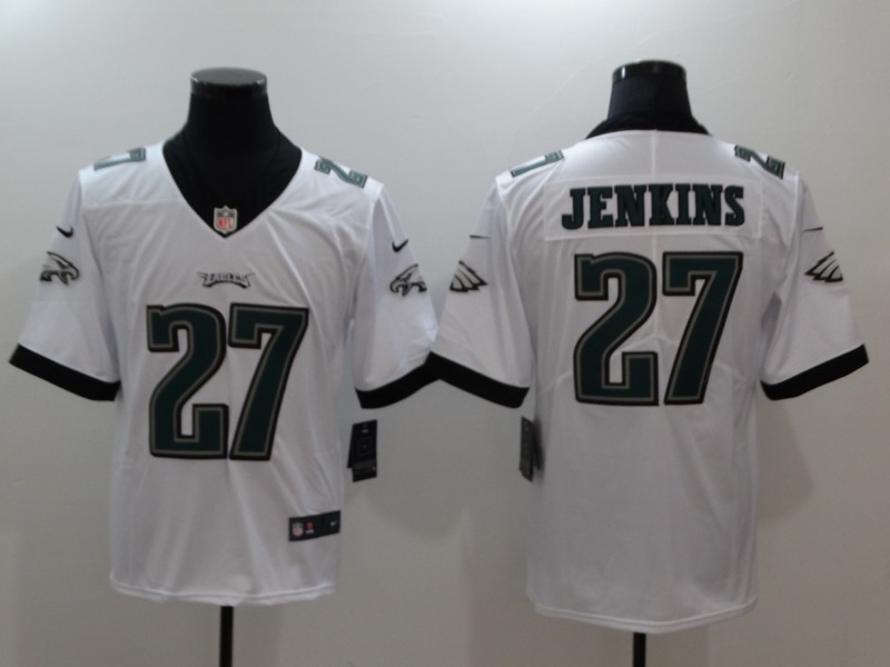 Nike Eagles 27 Malcolm Jenkins White Vapor Untouchable Player Limited Jersey Nike Eagles 27 Malcolm Jenkins White Vapor Untouchable Player Limited Jersey