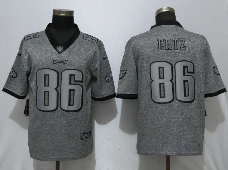 Nike Eagles 86 Zach Ertz Gray Gridiron Gray Vapor Untouchable Limited Jersey