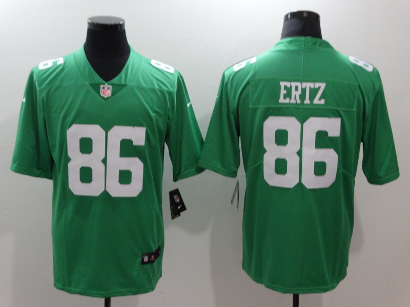Nike Eagles 86 Zach Ertz Green Throwback Vapor Untouchable Player Limited Jersey Nike Eagles 86 Zach Ertz Green Throwback Vapor Untouchable Player Limited Jersey
