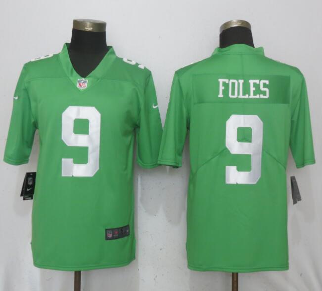 Nike Eagles 9 Nick Foles Green 2017 Vapor Untouchable Player Limited Jersey Nike Eagles 9 Nick Foles Green 2017 Vapor Untouchable Player Limited Jersey