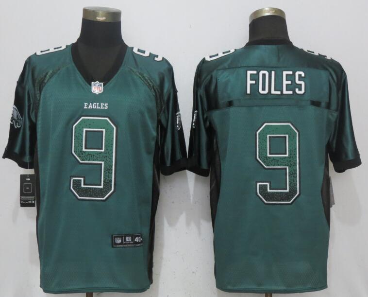 Nike Eagles 9 Nick Foles Green Drift Fashion Elite Jersey Nike Eagles 9 Nick Foles Green Drift Fashion Elite Jersey