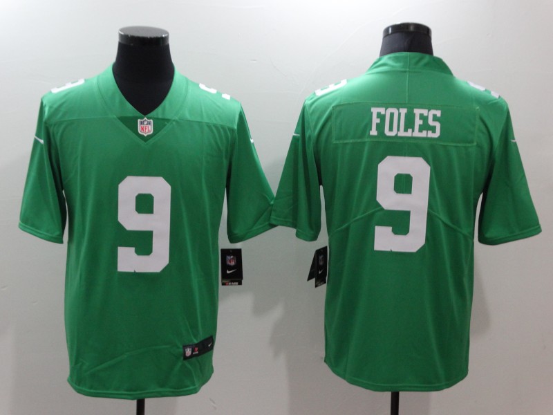 Nike Eagles 9 Nick Foles Green Throwback Vapor Untouchable Player Limited Jersey Nike Eagles 9 Nick Foles Green Throwback Vapor Untouchable Player Limited Jersey
