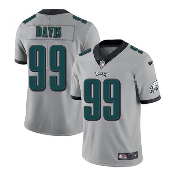 Nike Eagles 99 Jordan Davis Gray 2022 NFL Draft Vapor Untouchable Limited Jersey Nike Eagles 99 Jordan Davis Gray 2022 NFL Draft Vapor Untouchable Limited Jersey