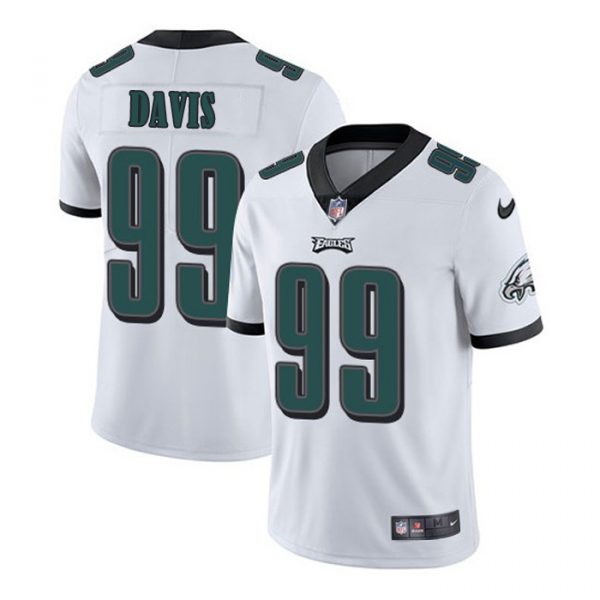 Nike Eagles 99 Jordan Davis White 2022 NFL Draft Vapor Untouchable Limited Jersey Nike Eagles 99 Jordan Davis White 2022 NFL Draft Vapor Untouchable Limited Jersey