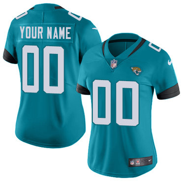 Nike Elite Teal Green Alternate Women's Jersey NFL Jacksonville Jaguars Vapor Untouchable Customized jerseys Nike Elite Teal Green Alternate Women's Jersey NFL Jacksonville Jaguars Vapor Untouchable Customized jerseys