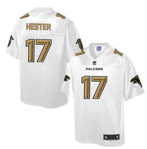 Nike Falcons #17 Devin Hester White Men's NFL Pro Line Fashion Game Jersey Nike Falcons #17 Devin Hester White Men's NFL Pro Line Fashion Game Jersey
