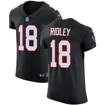 Nike Falcons #18 Calvin Ridley Black Alternate Men's Stitched NFL Vapor Untouchable Elite Jersey Nike Falcons #18 Calvin Ridley Black Alternate Men's Stitched NFL Vapor Untouchable Elite Jersey